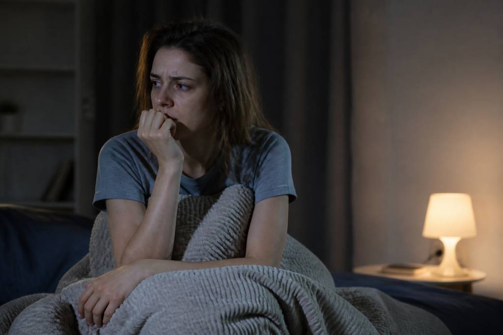 Angoisse avant de dormir : symptômes, causes et solutions