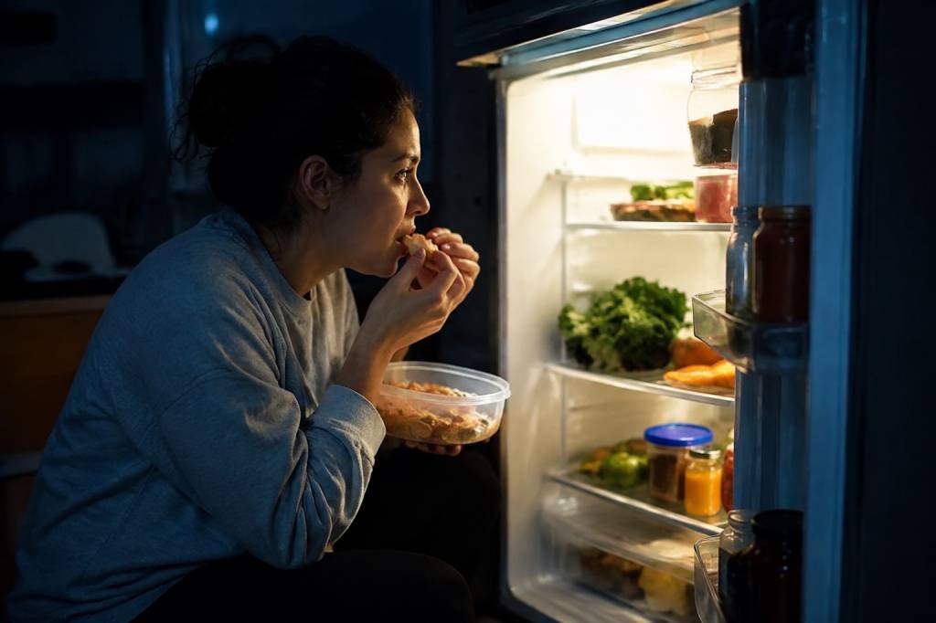 Boulimie nocturne : causes, symptômes et solutions pour mieux la comprendre